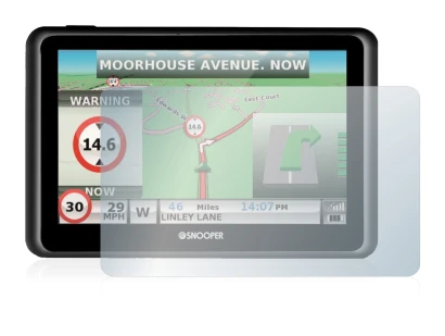 Image of the device Snooper Truckmate S6900 with a wide variety of screen protectors.
