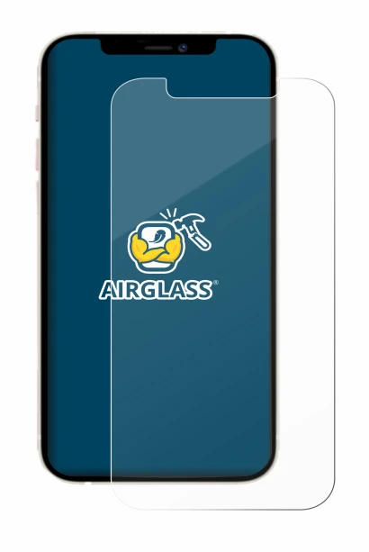 Image of the device Apple iPhone 12 Pro with a wide variety of screen protectors.