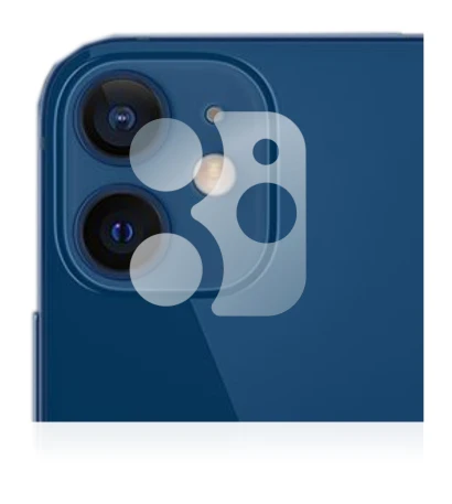 Image of the device Apple iPhone 12 (ONLY Camera Lens) with a wide variety of screen protectors.