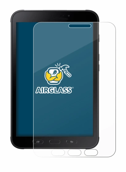 Image of the device Samsung Galaxy Tab Active 2 SM-T395 with a wide variety of screen protectors.