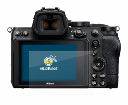 Image of the device Nikon Z 5 with a wide variety of screen protectors.