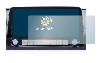 Image of the device Hyundai Kona 2020 Infotainment System 10" with a wide variety of screen protectors.