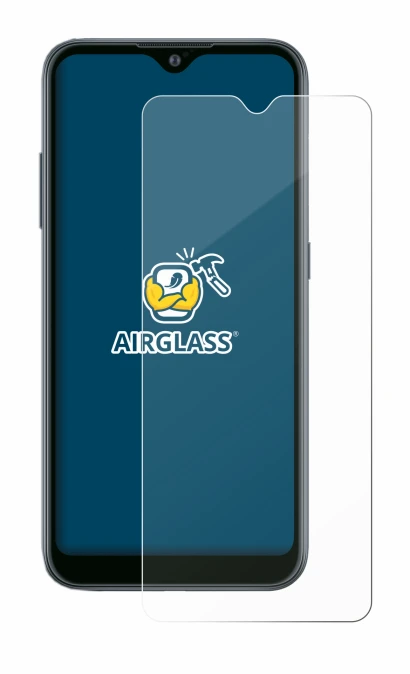 Image of the device Samsung Galaxy A02 with a wide variety of screen protectors.