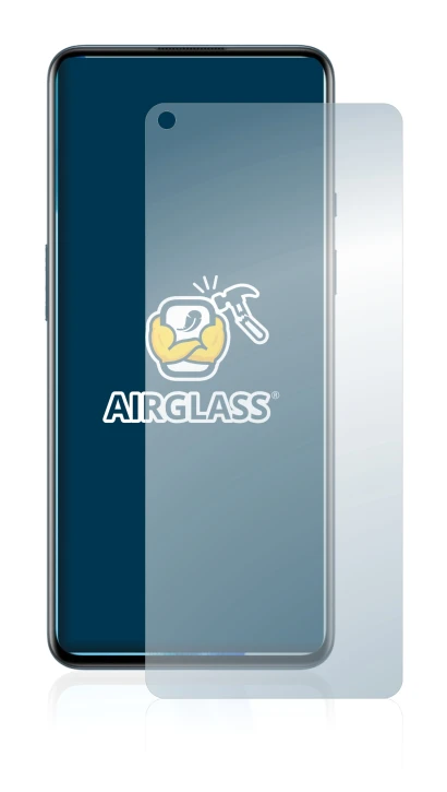 Image of the device OnePlus 9 5G with a wide variety of screen protectors.