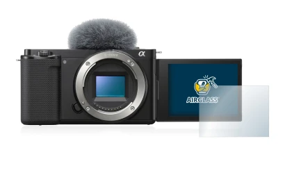 Image of the device Sony Alpha ZV-E10 with a wide variety of screen protectors.