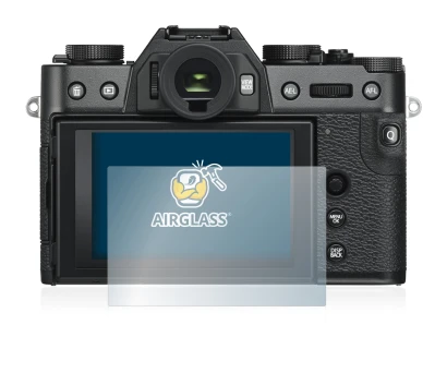 Image of the device Fujifilm X-T30 ll with a wide variety of screen protectors.
