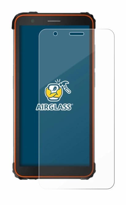 Image of the device Blackview BV6600E with a wide variety of screen protectors.