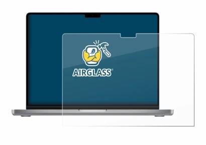 Image of the device Apple MacBook Pro 14" 2021 with a wide variety of screen protectors.