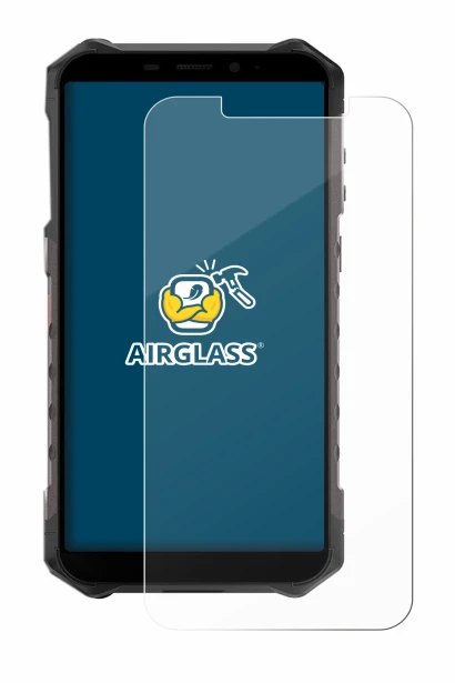 Image of the device Ulefone Armor X9 Pro with a wide variety of screen protectors.