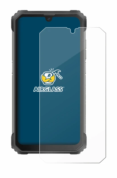 Image of the device Blackview BV8800 with a wide variety of screen protectors.