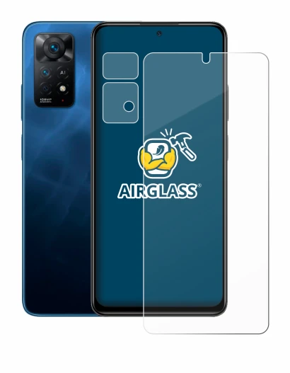 Image of the device Xiaomi Redmi Note 11 Pro 5G (Front+Camera) with a wide variety of screen protectors.