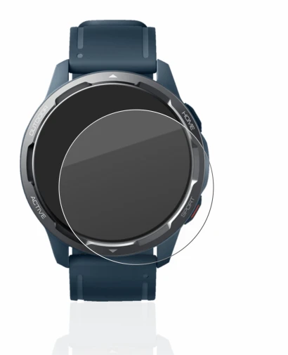 Image of the device Xiaomi Watch S1 Active with a wide variety of screen protectors.