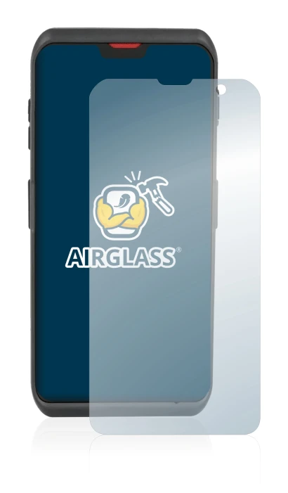 Image of the device Honeywell ScanPal EDA52 with a wide variety of screen protectors.