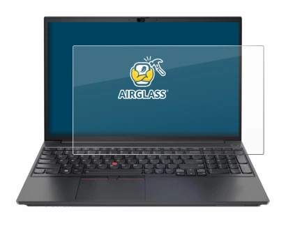 Image of the device Lenovo ThinkPad E15 Gen 3 with a wide variety of screen protectors.