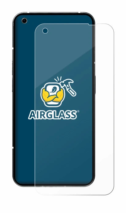 Image of the device Nothing Phone (1) with a wide variety of screen protectors.