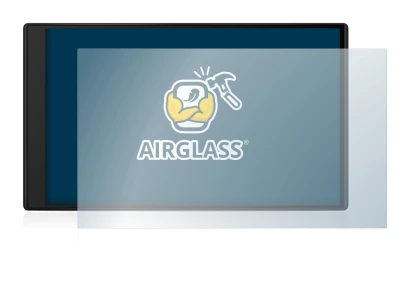 Image of the device Garmin Camper 795 with a wide variety of screen protectors.