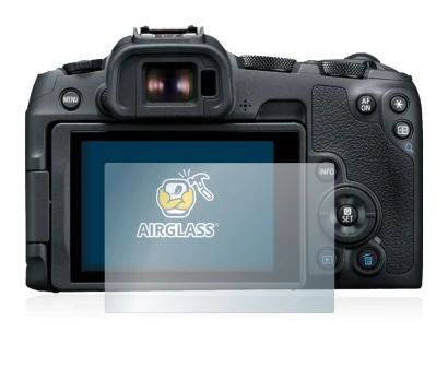 Image of the device Canon EOS R8 with a wide variety of screen protectors.