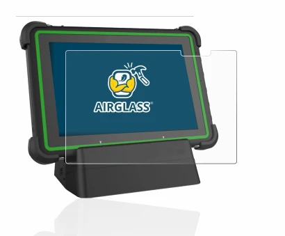 Image of the device Hella Gutmann Mega Macs X (tablet) with a wide variety of screen protectors.