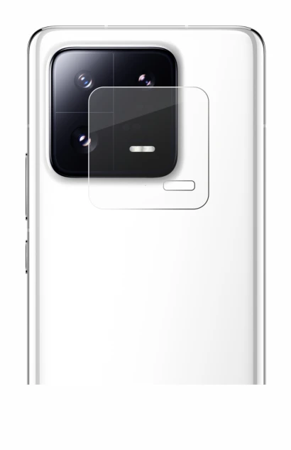 Image of the device Xiaomi 13 Pro (ONLY Camera Lens) with a wide variety of screen protectors.