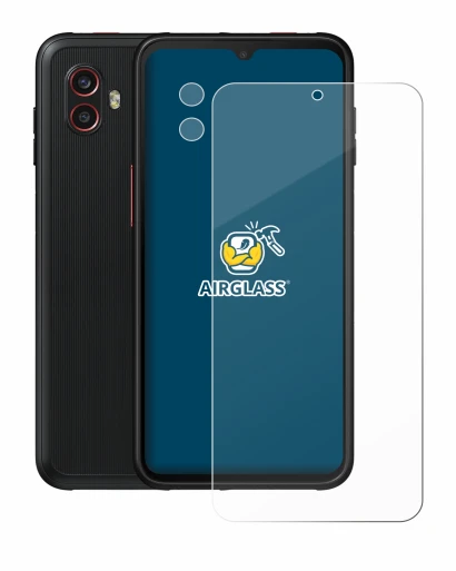 Image of the device Samsung Galaxy XCover 6 Pro Enterprise Edition (Front+Camera) with a wide variety of screen protectors.