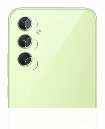 Image of the device Samsung Galaxy A54 5G (ONLY Camera Lens) with a wide variety of screen protectors.