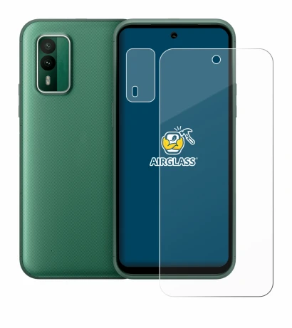 Image of the device Nokia XR21 (Front+Camera) with a wide variety of screen protectors.