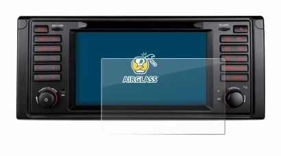 Image of the device Xtrons IQ7039B with a wide variety of screen protectors.