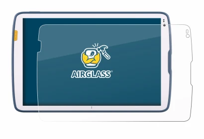 Image of the device Zebra ET40 10.1" with a wide variety of screen protectors.