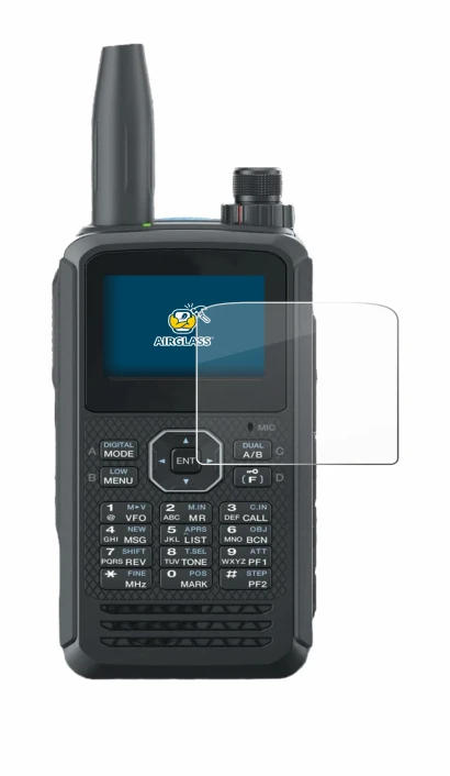 Image of the device Kenwood TH-D75E D-Star with a wide variety of screen protectors.