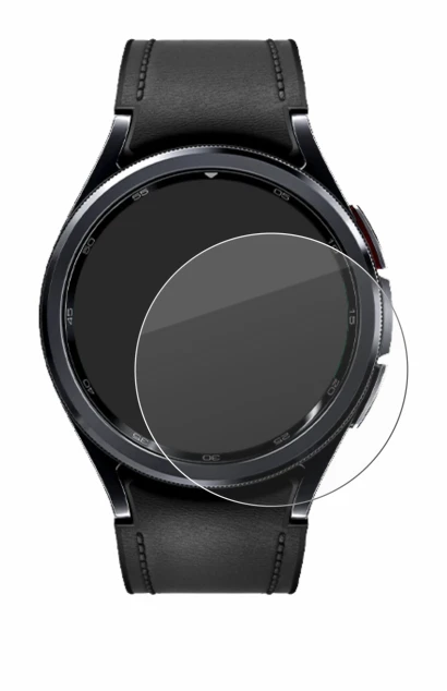 Image of the device Samsung Galaxy Watch 6 Classic (43 mm) with a wide variety of screen protectors.