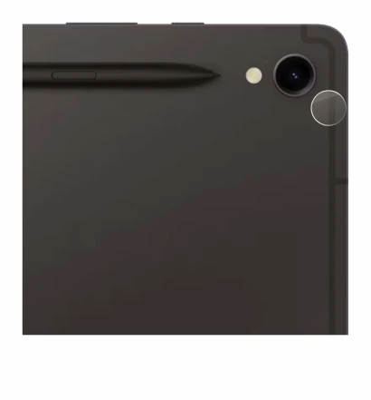 Image of the device Samsung Galaxy Tab S9 WiFi (ONLY Camera Lens) with a wide variety of screen protectors.