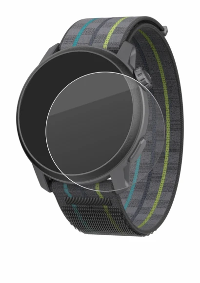 Image of the device Coros Pace 3 with a wide variety of screen protectors.