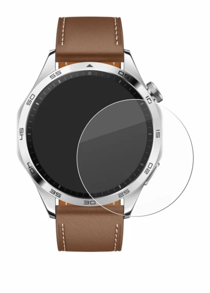 Image of the device Huawei Watch GT 4 (46mm) with a wide variety of screen protectors.