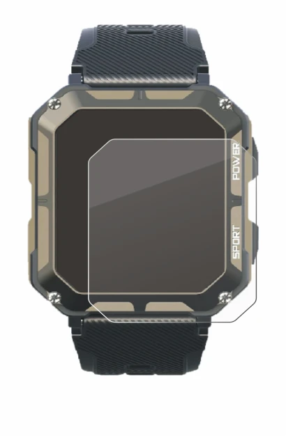 Image of the device Blackview C20Pro 1.83" with a wide variety of screen protectors.