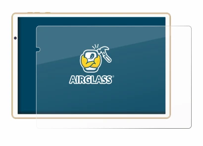 Image of the device Facetel Q3 with a wide variety of screen protectors.