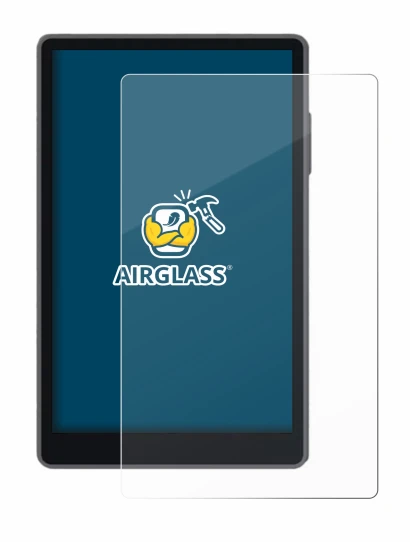 Image of the device Keystone 3 Pro with a wide variety of screen protectors.