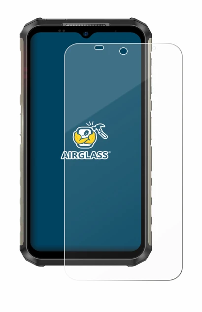 Image of the device Ulefone Armor 22 with a wide variety of screen protectors.