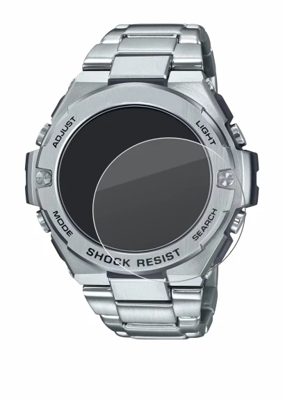 Image of the device Casio G-Shock GST-B500D-1A with a wide variety of screen protectors.