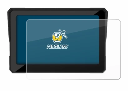 Image of the device Carpuride W702 7" with a wide variety of screen protectors.