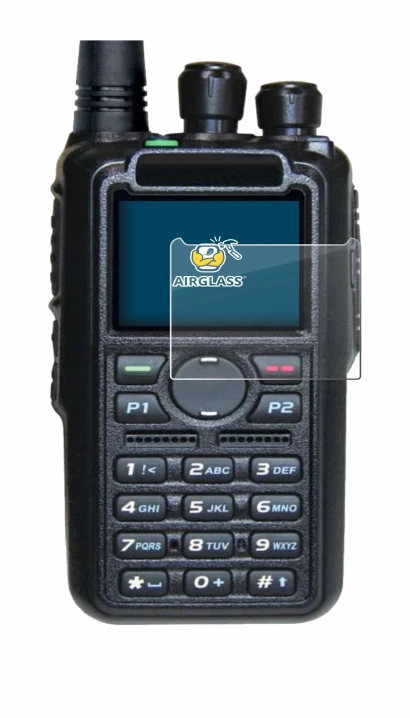 Image of the device AnyTone AT-D878UV II Plus with a wide variety of screen protectors.
