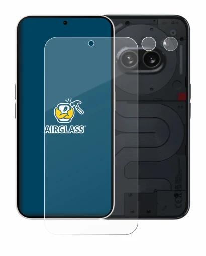 Image of the device Nothing Phone (2a) (Front+Camera) with a wide variety of screen protectors.