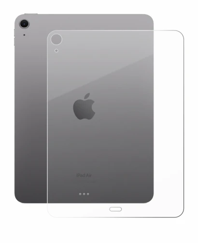 Image of the device Apple iPad Air 11" M2 2024 (Back) with a wide variety of screen protectors.