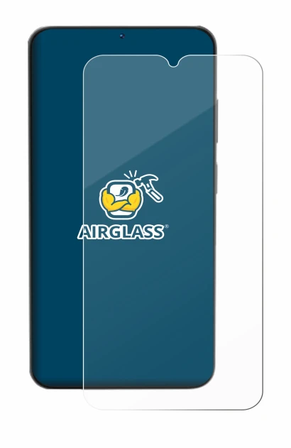 Image of the device Doogee N55 with a wide variety of screen protectors.