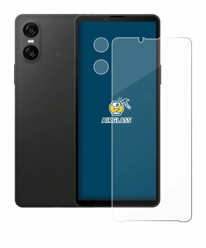 Image of the device Sony Xperia 10 VI (Front+Camera) with a wide variety of screen protectors.