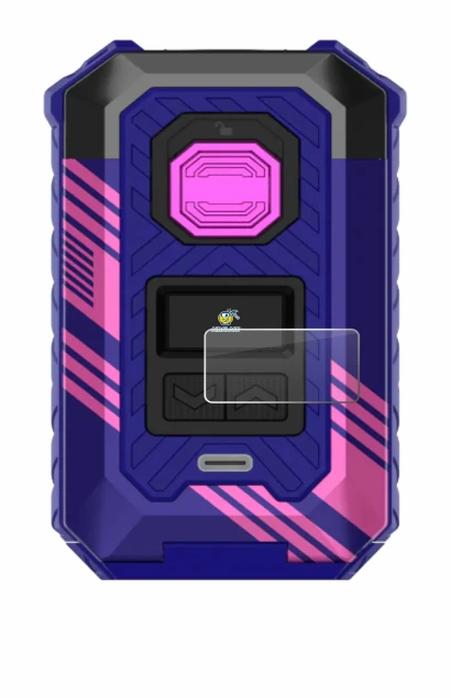 Image of the device Vaporesso Armour Max with a wide variety of screen protectors.