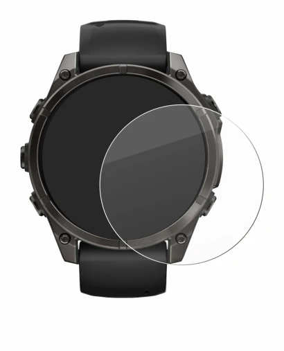 Image of the device Garmin Fenix 8 AMOLED (47 mm) with a wide variety of screen protectors.