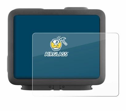 Image of the device GoPro Hero 4k with a wide variety of screen protectors.