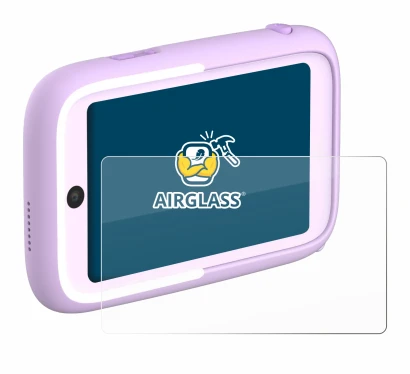 Image of the device Myfirst Camera 50 with a wide variety of screen protectors.