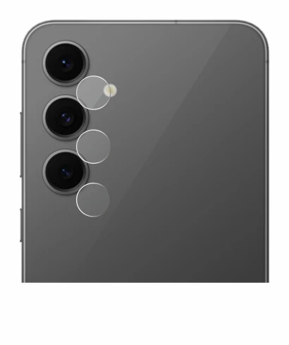 Image of the device Samsung Galaxy S24 FE (ONLY Camera Lens) with a wide variety of screen protectors.