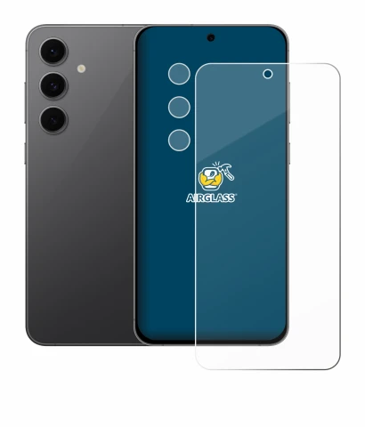 Image of the device Samsung Galaxy S24 FE (Front+Camera) with a wide variety of screen protectors.